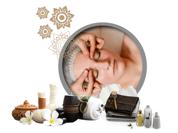 Bild Luxus-Spa + Gesichts-Massage