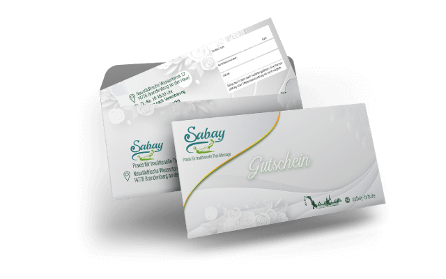Sabay Massage-Geschenkgutschein
